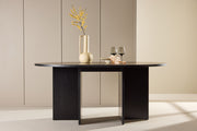 Venture Design Strada Rektangulära Matbord ⌀120 Svart