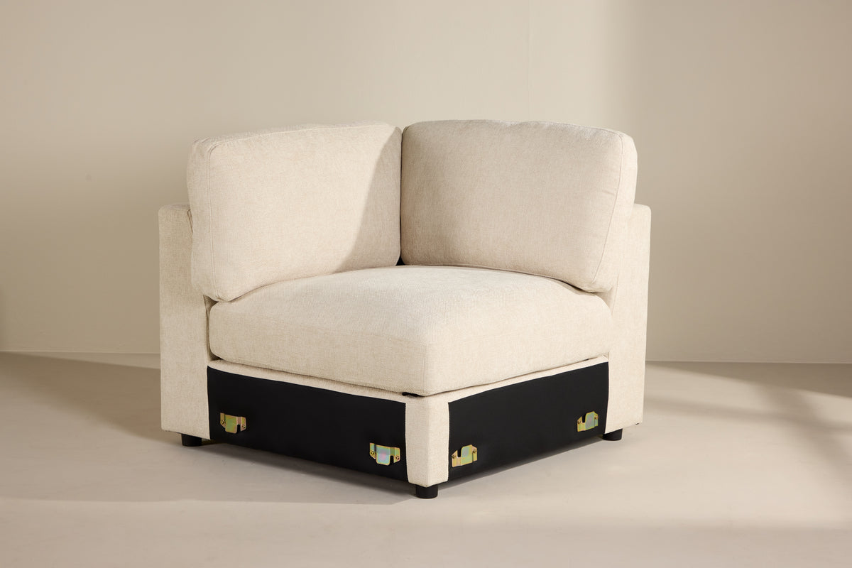 Venture Design Salerno Hörnsoffor Beige
