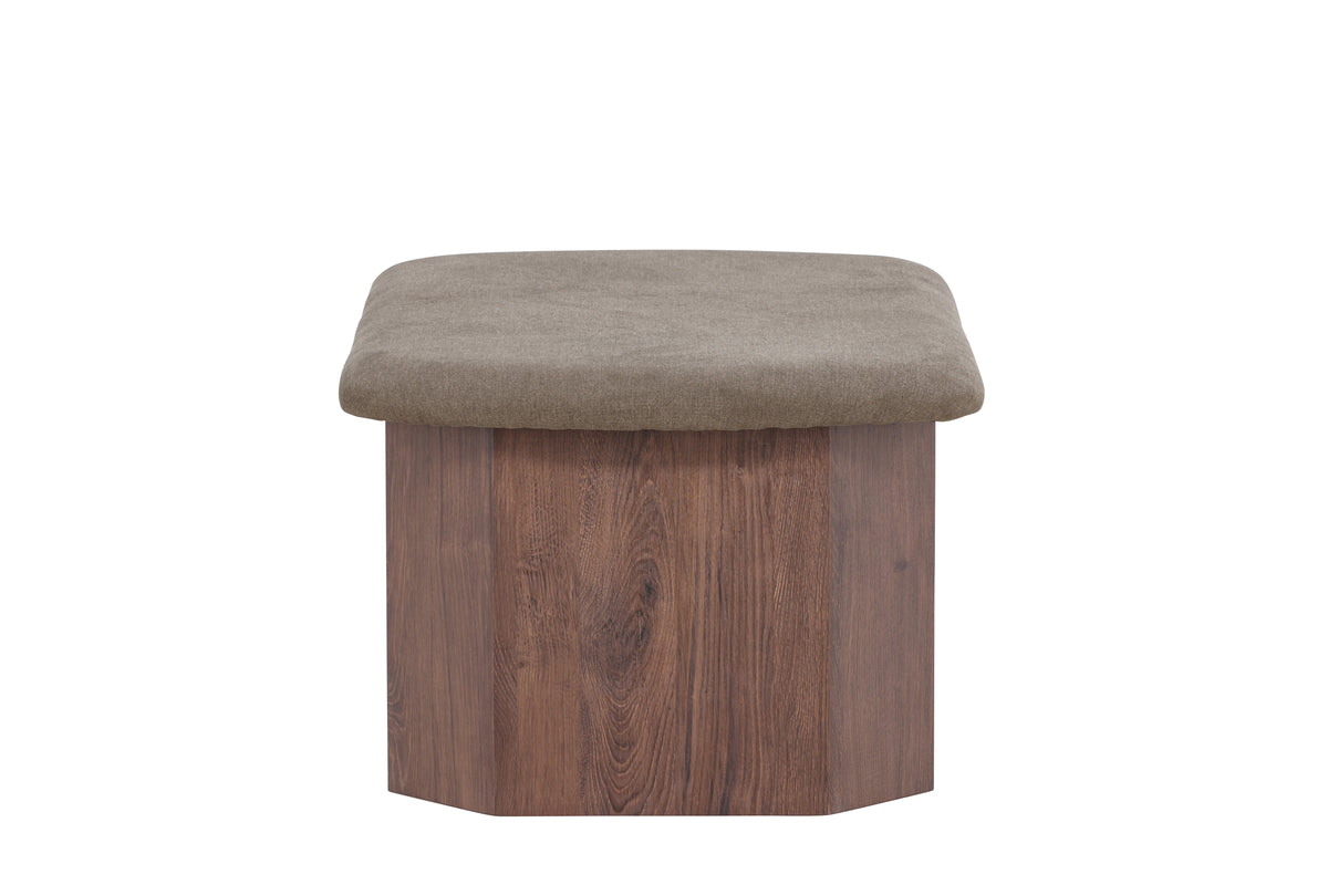 Venture Design Todd Ottoman 59 x 42 x 88 Brun