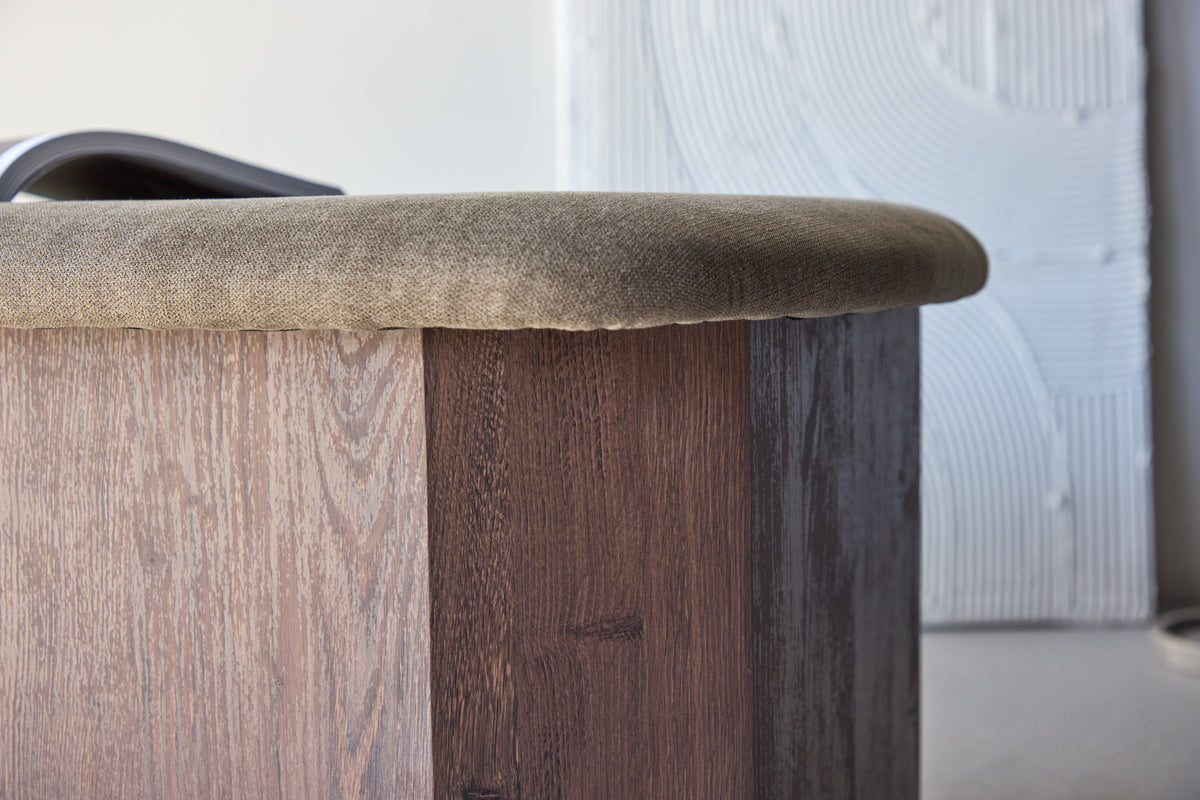 Venture Design Todd Ottoman 59 x 42 x 88 Brun