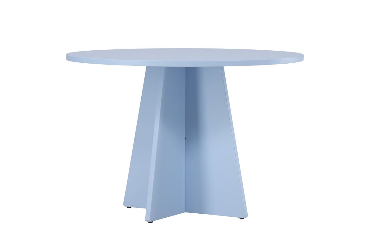 Venture Design Bootcut Runda Matbord ⌀110 Blå