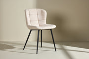 Venture Design Lily Matstolar 2-pack Beige