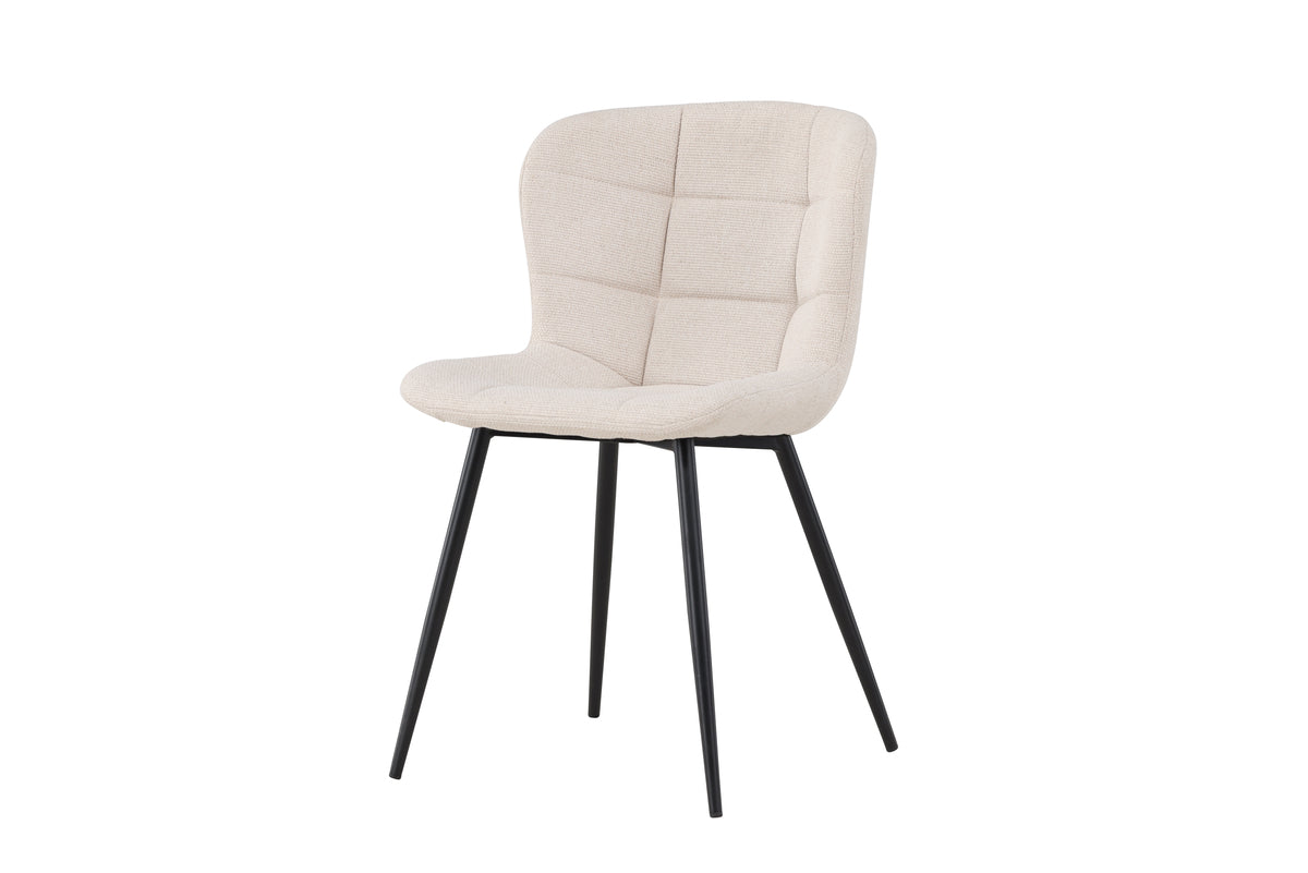 Venture Design Lily Matstolar 2-pack Beige