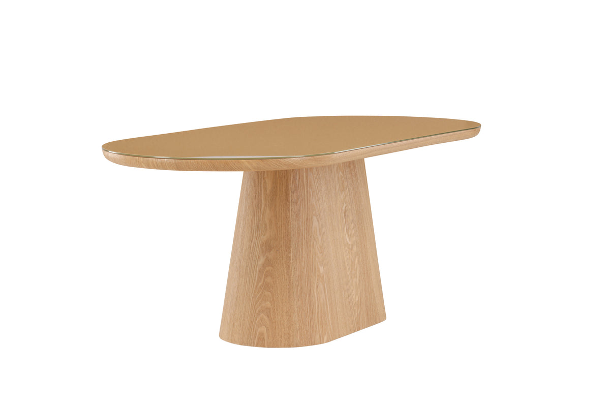 Venture Design Castor Ovala Matbord 200 x 90 Natur