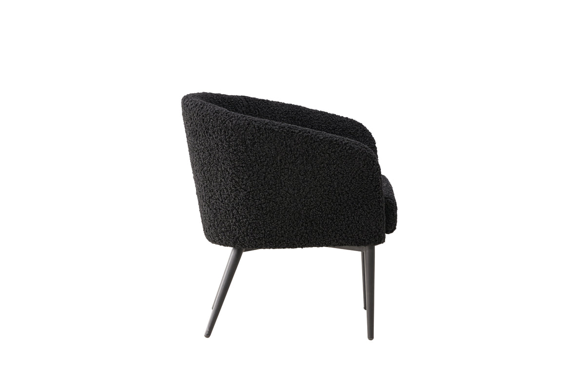 Venture Design Fluffy Fåtöljer Svart