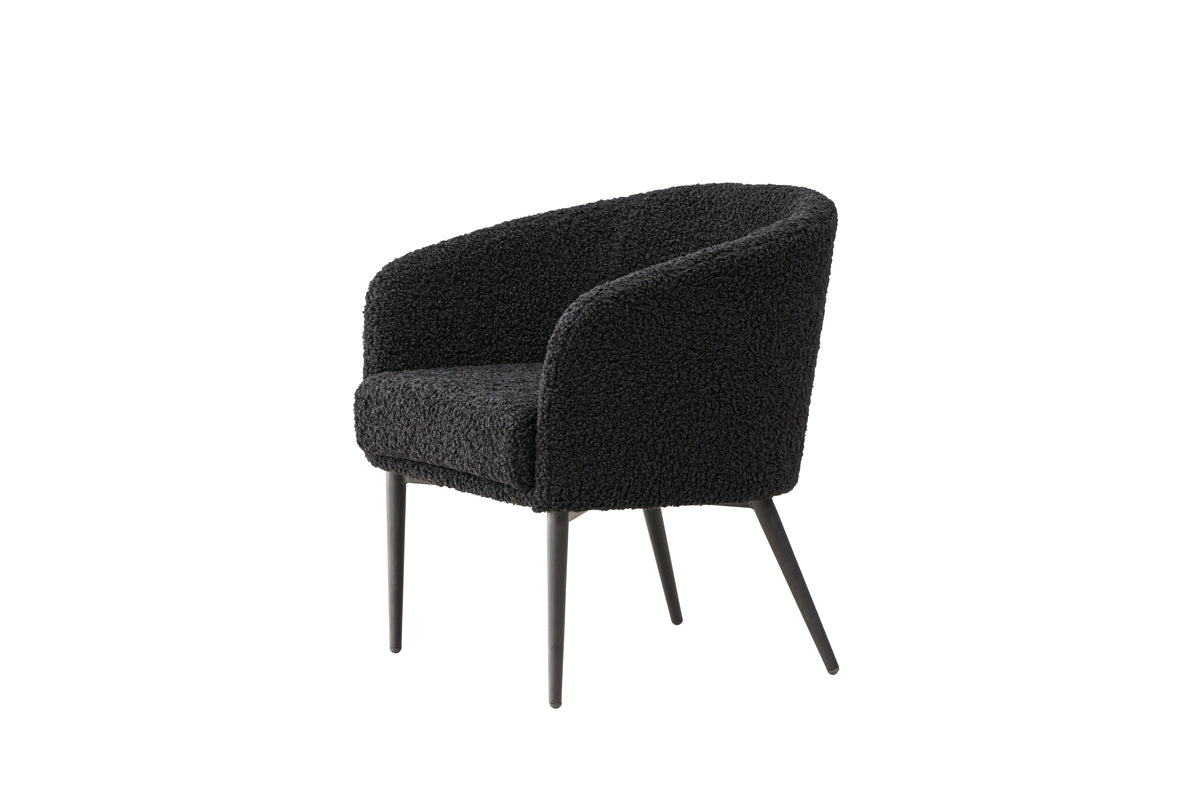 Venture Design Fluffy Fåtöljer Svart