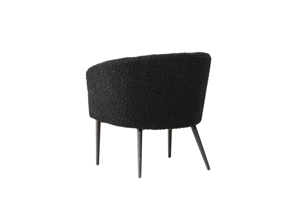 Venture Design Fluffy Fåtöljer Svart