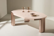 Venture Design Kres Soffbord 125 × 71 Rosa