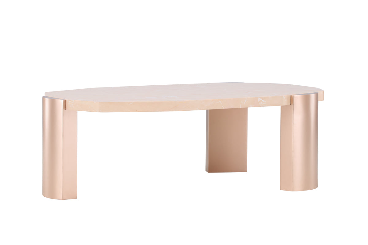 Venture Design Kres Soffbord 125 × 71 Rosa