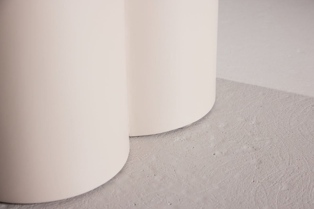 Venture Design Olivia Soffbord ⌀80 Vitputsad