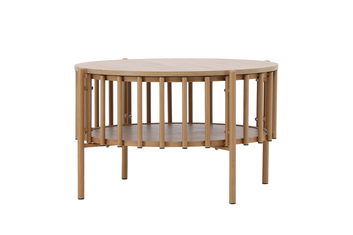 Venture Design Rubbo Soffbord ⌀80 Natur