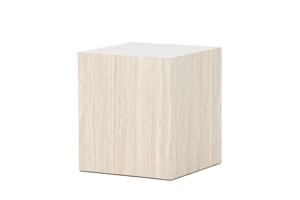 Venture Design York Soffbord 40 x 40 Beige