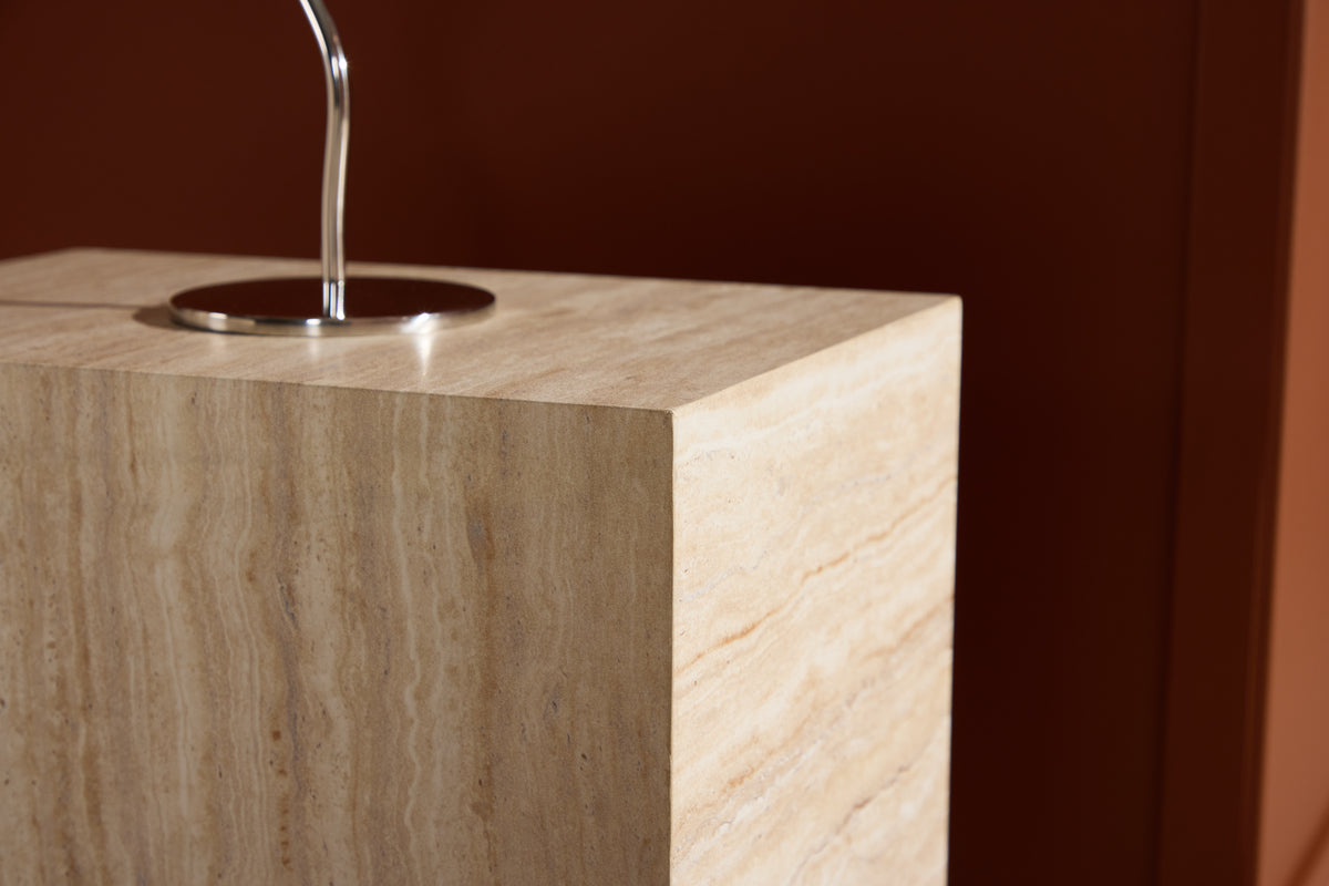 Venture Design York Sidobord 35 x 25 Beige