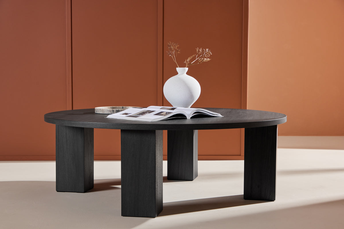 Venture Design Juno Soffbord ⌀120 Svart