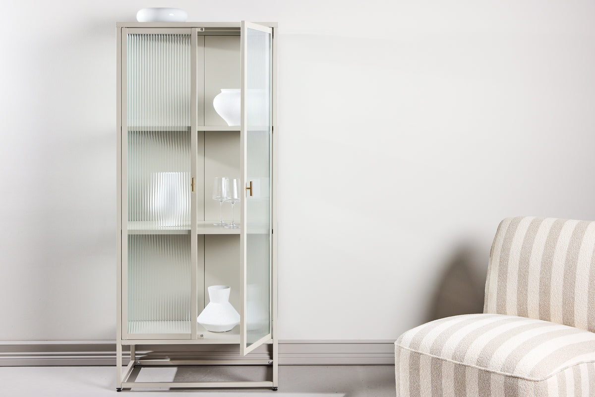 Venture Design Garis Skåp 40 x 160 x 70 Beige