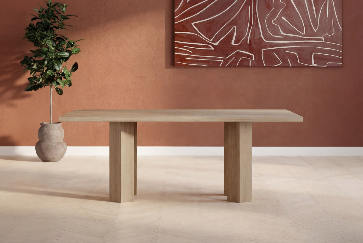 Venture Design Lillehammer Rektangulära Matbord 200 x 90 Natur