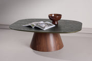 Venture Design Lanzo Soffbord 120 x 92,5 Mörkgrön