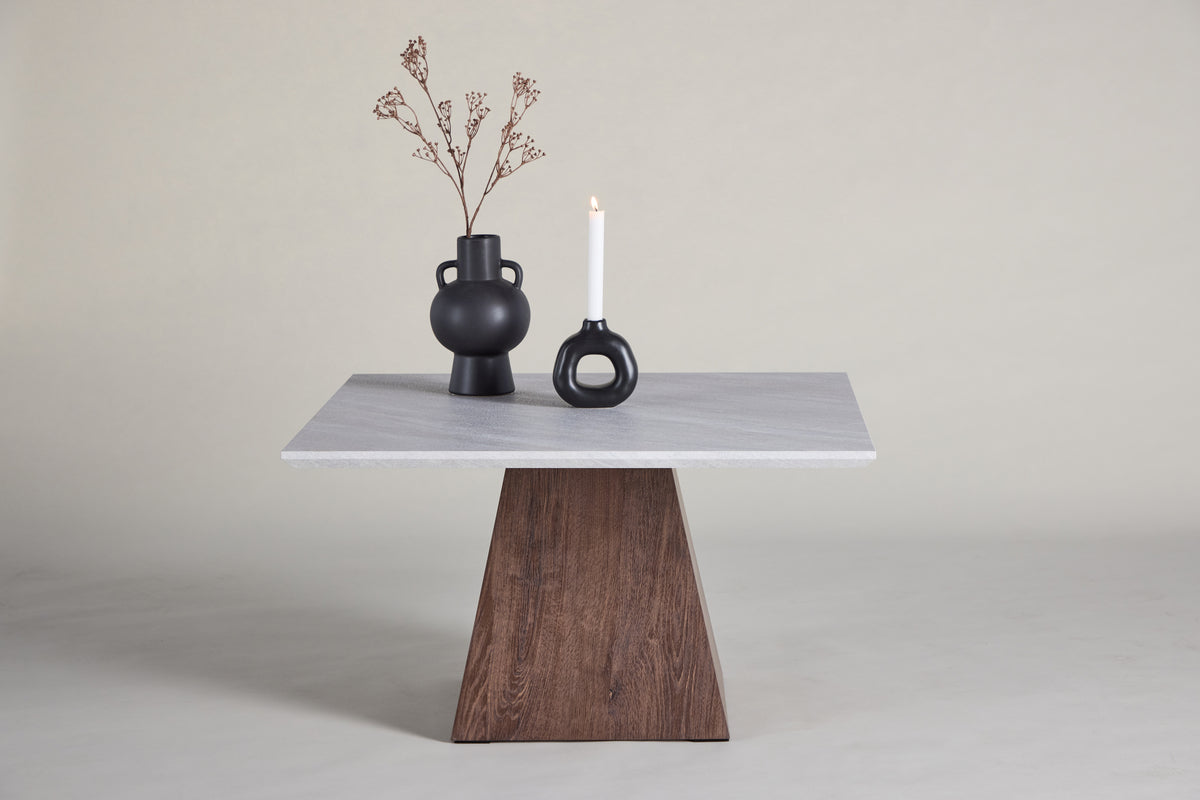 Venture Design Cael Soffbord 80 x 80 Ljusgrå