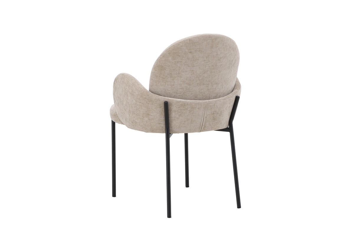 Venture Design Blom Matstolar 2-pack Beige