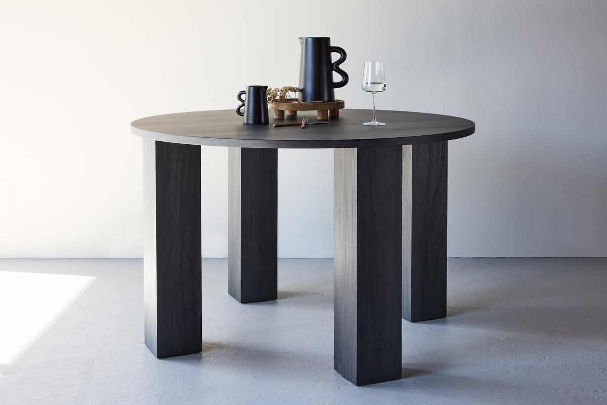 Venture Design Juno Runda Matbord ⌀120 Svart