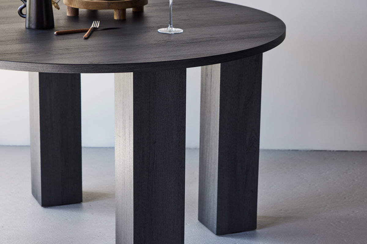 Venture Design Juno Runda Matbord ⌀120 Svart