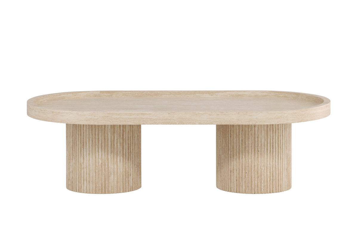 Venture Design Krille Soffbord 120 x 60 Beige