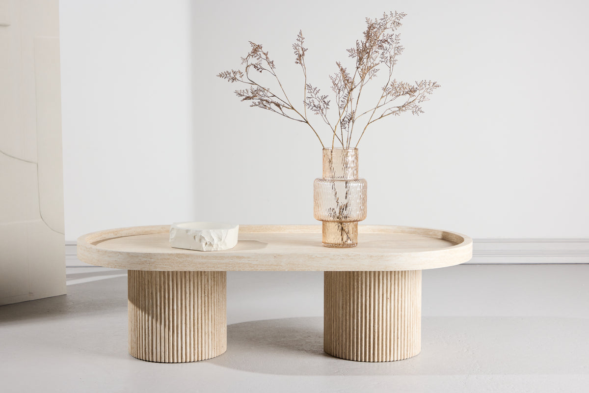 Venture Design Krille Soffbord 120 x 60 Beige