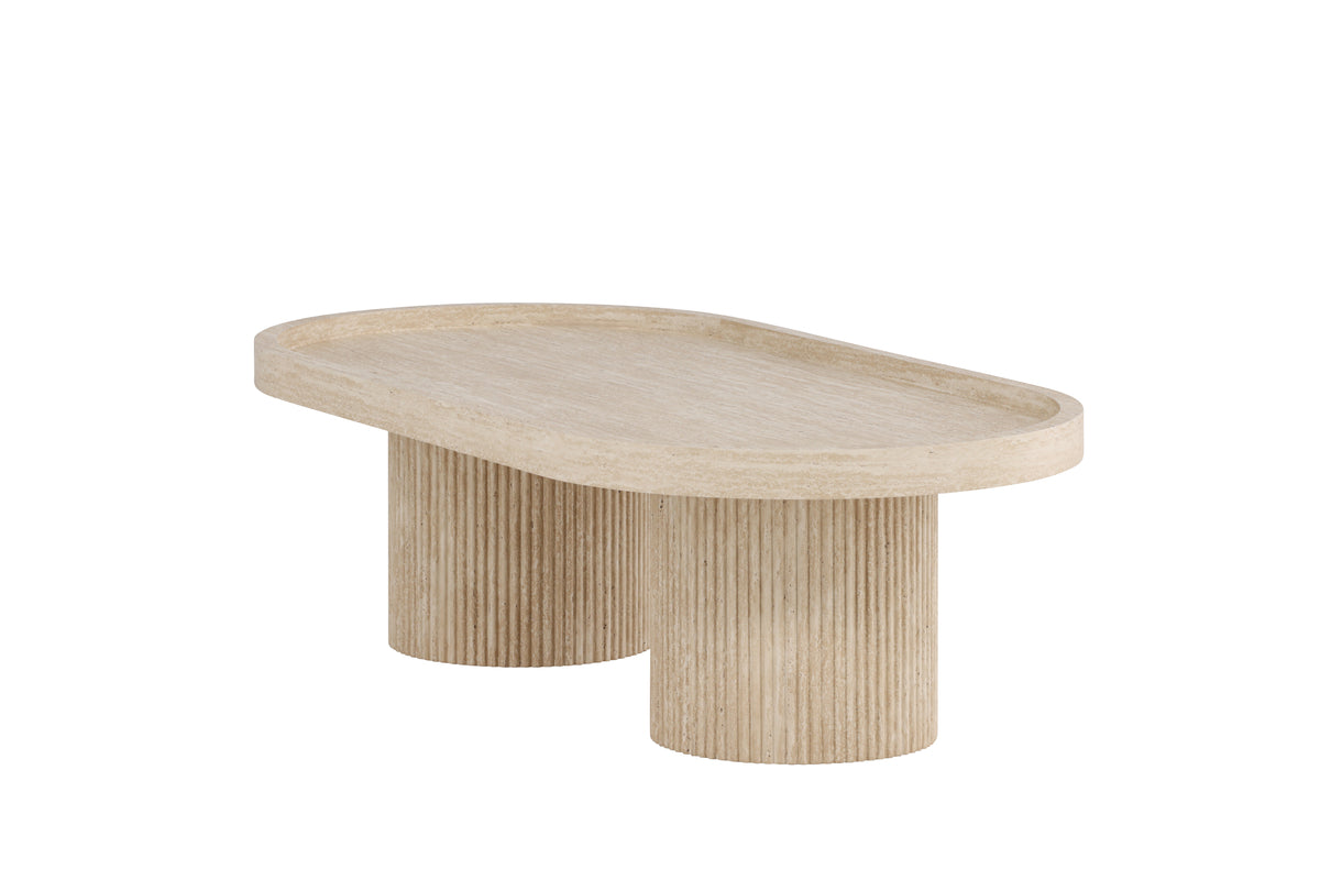 Venture Design Krille Soffbord 120 x 60 Beige