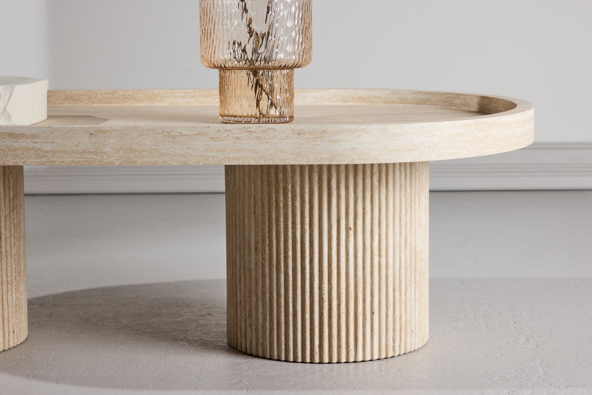 Venture Design Krille Soffbord 120 x 60 Beige