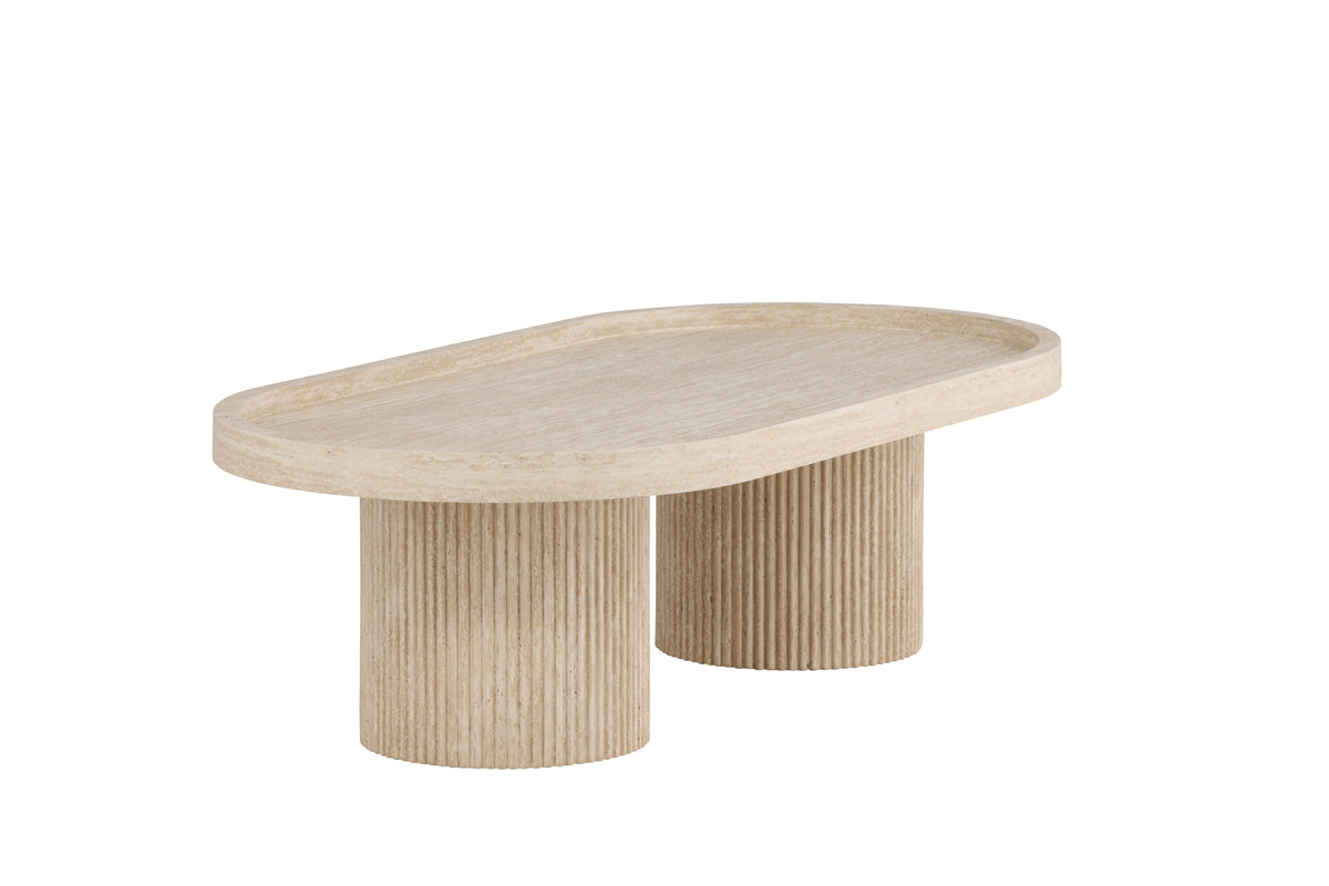 Venture Design Krille Soffbord 120 x 60 Beige
