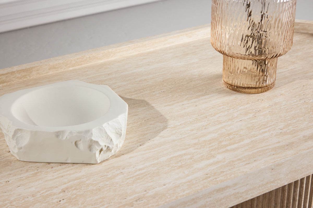 Venture Design Krille Soffbord 120 x 60 Beige