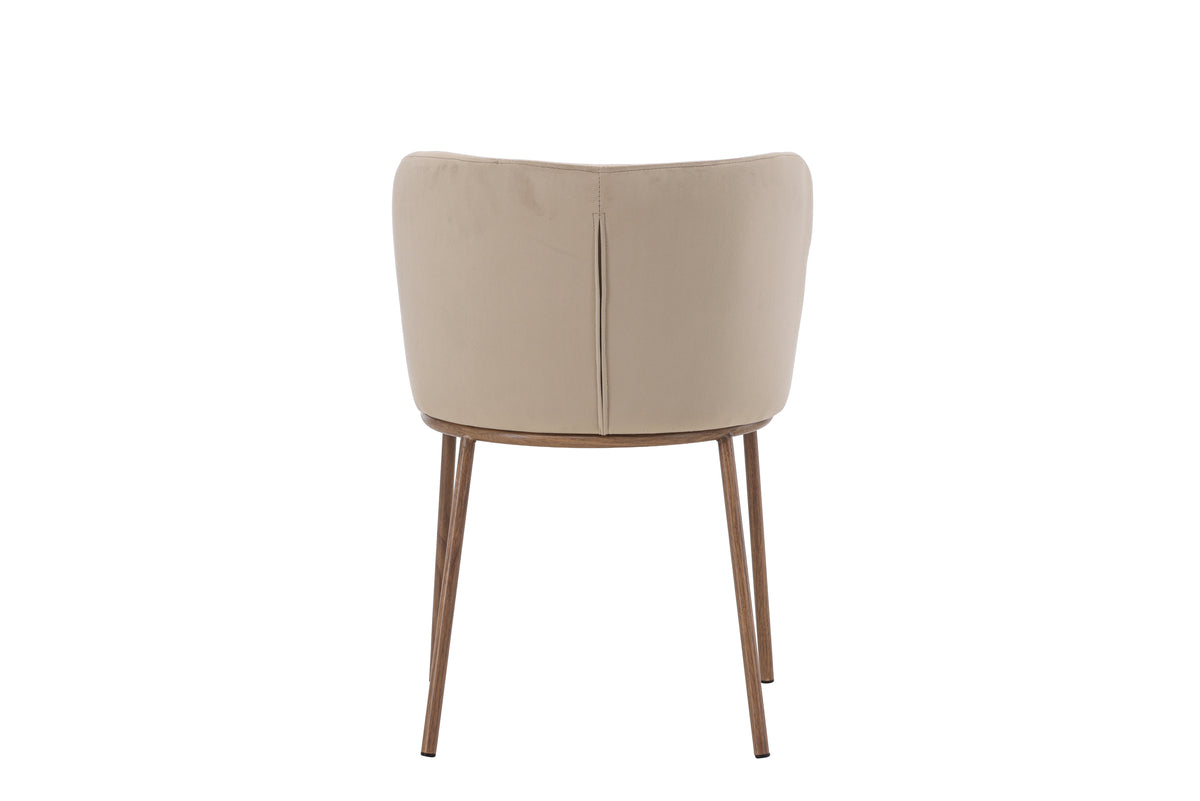 Venture Design Edina Matstolar 2-pack Beige