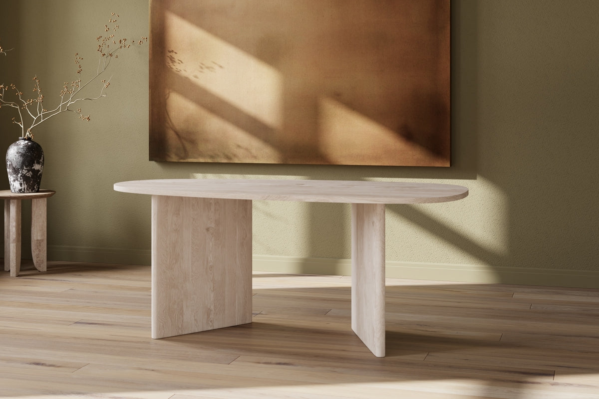 Venture Design Grönvik Ovala Matbord 180 x 90 Natur