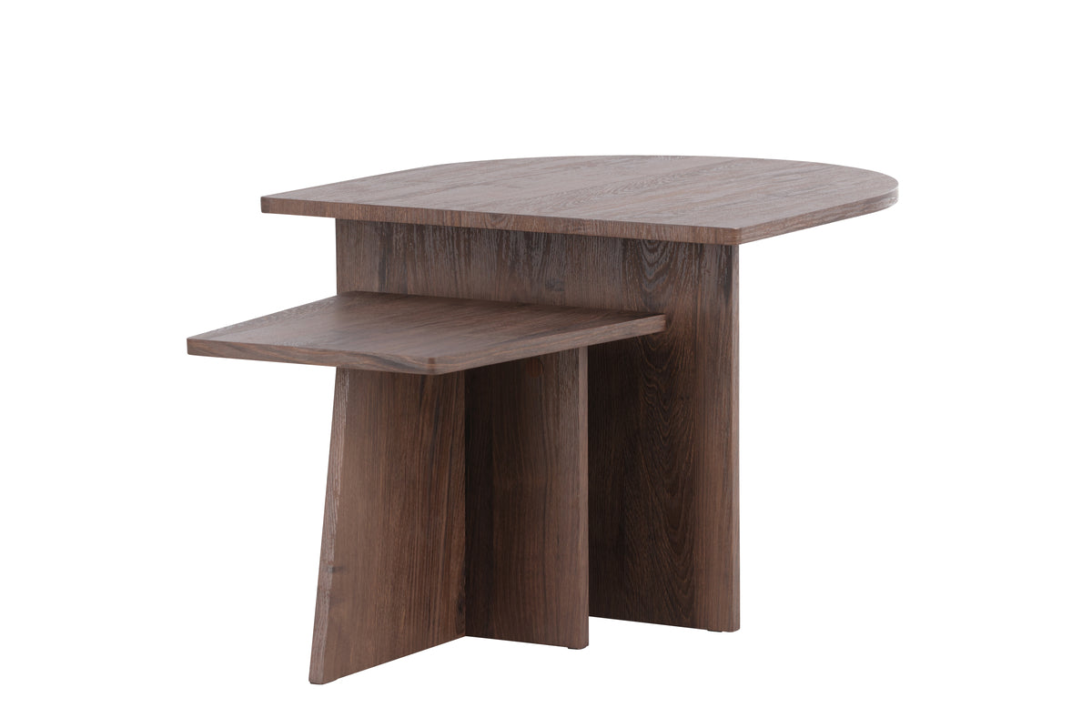 Venture Design Sala Soffbord Bord 1: 60 cm, Bord 2: 40 cm x Bord 1: 60 cm, Bord 2: 40 cm Mocka