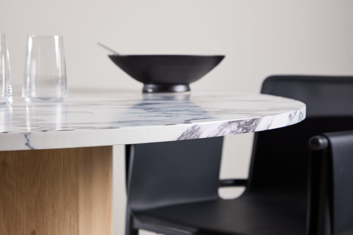 Venture Design Tekla Runda Matbord ⌀120 Ljusgrå