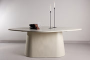 Venture Design Diamond Ovala Matbord 210 x 110 Beige