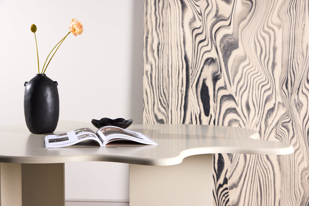 Venture Design Flower Ovala Matbord 190 x 123 Beige