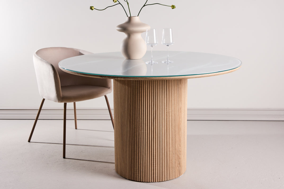 Venture Design Härön Runda Matbord ⌀120 Vit