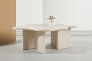 Venture Design Flower Soffbord 116 x 76 Beige