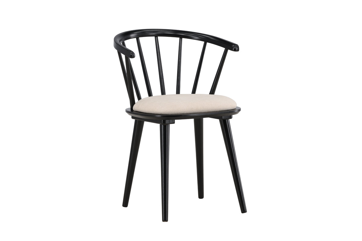 Venture Design Bobby Matstolar 2-pack Svart