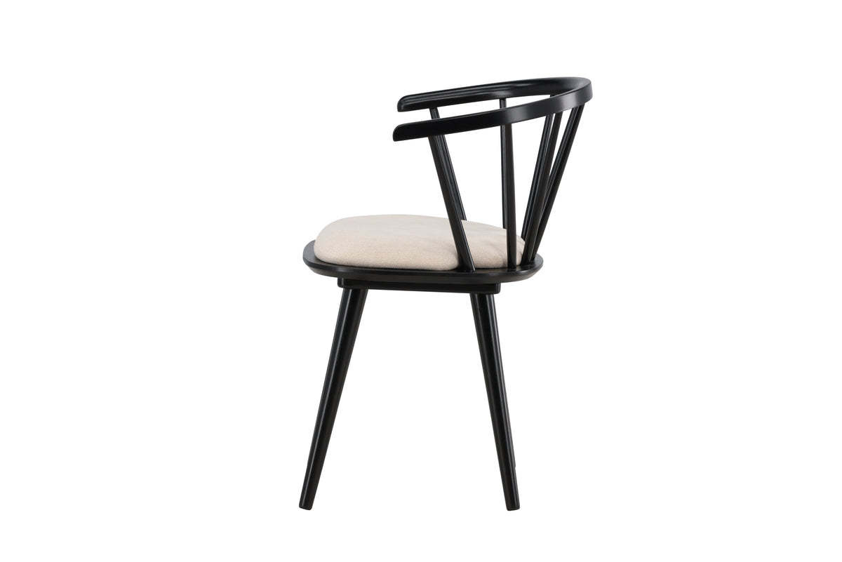 Venture Design Bobby Matstolar 2-pack Svart