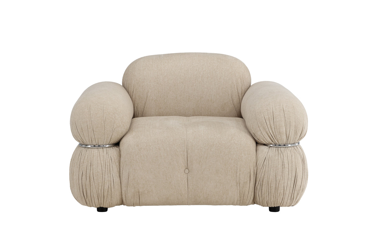 Venture Design Mika Loungefåtöljer Beige