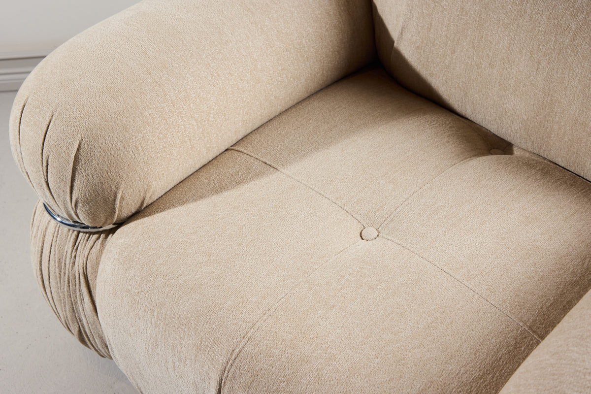 Venture Design Mika Loungefåtöljer Beige