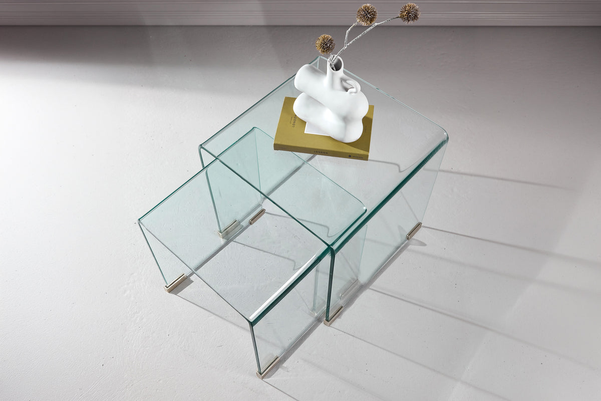 Venture Design Telemark Sidobord Bord 1: 42 cm, Bord 2: 36 cm x Bord 1: 42 cm, Bord 2: 36 cm Klar