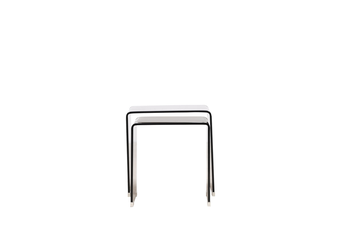 Venture Design Telemark Sidobord Table 1: 42 x 42cm, Table 2: 36 x 36cm Brun