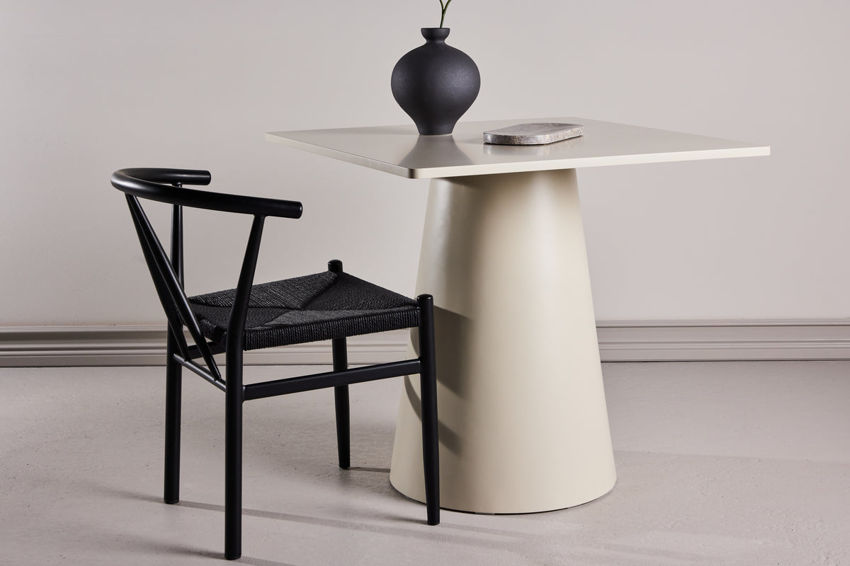 Venture Design Lanzi Rektangulära Matbord 80 x 80 Beige