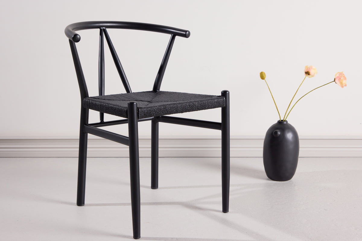 Venture Design Alfons Matstolar Svart