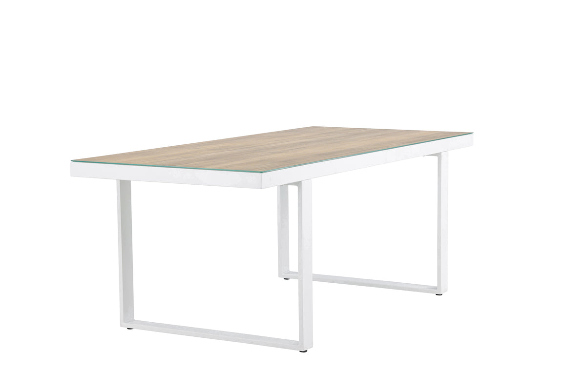 Venture Design Merlo Rektangulära Matbord 200 x 90 Vit