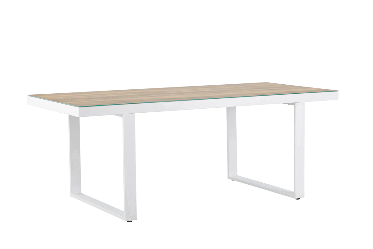 Venture Design Merlo Rektangulära Matbord 200 x 90 Vit