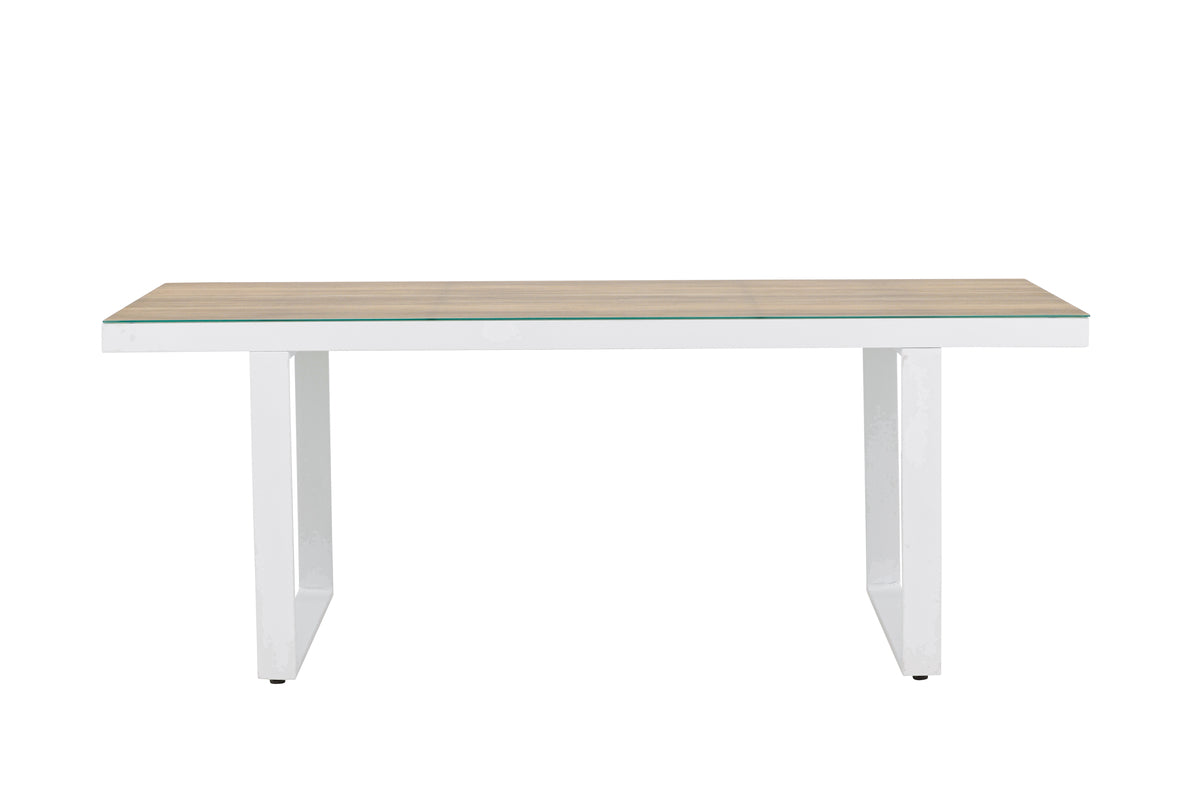 Venture Design Merlo Rektangulära Matbord 200 x 90 Vit